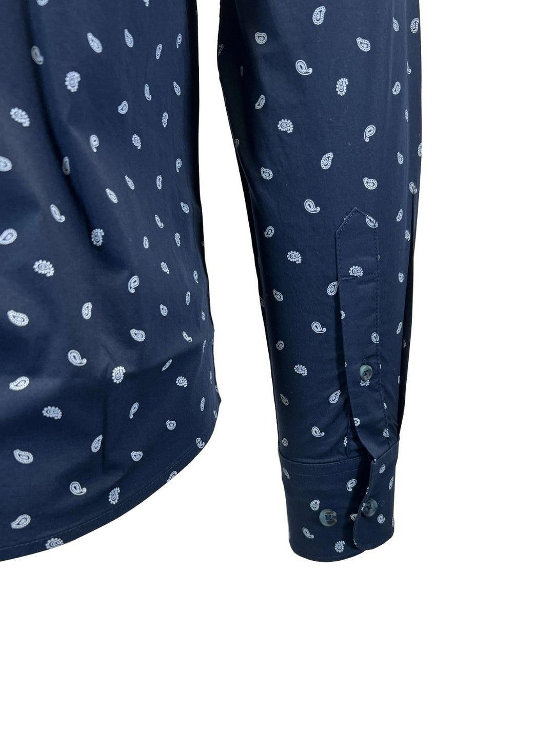 Ariat Men's Blue & Dark Blue Ble Shirt Stretch Modern Fit L/S (S50), (S51)