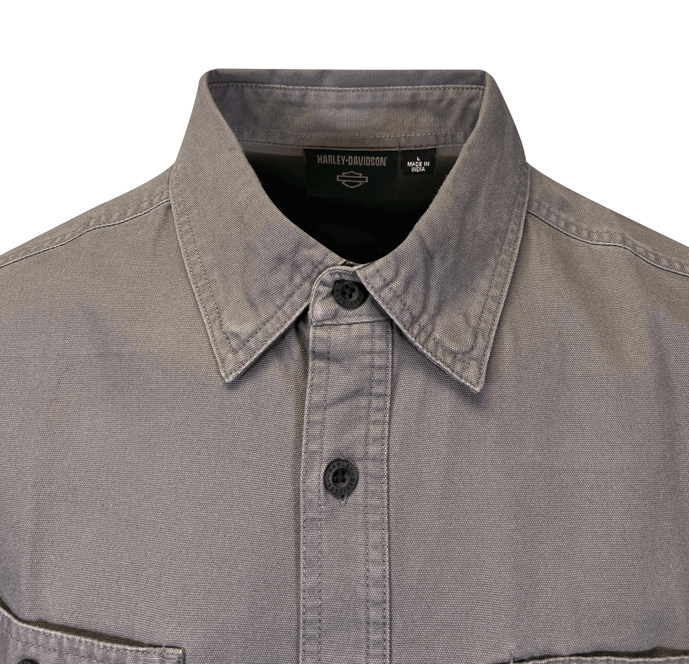 Branded  Men's Blackened Pearl Shirt Forever Canvas S/S (S66)