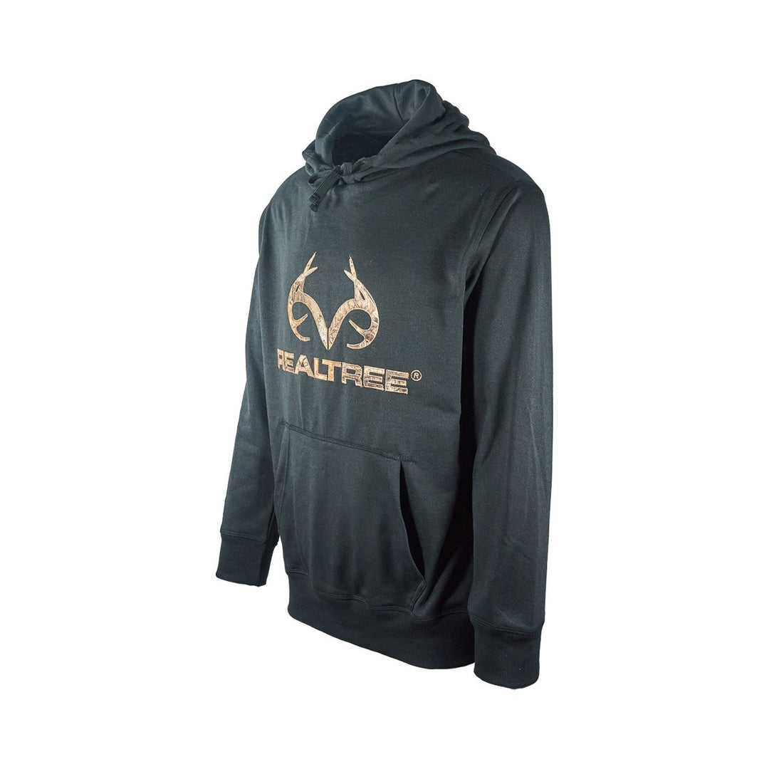 Realtree Men's Hoodie Edge Logo Camo Hood Lining Fleece Pullover (S05), (S06)