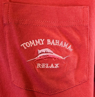 Tommy Bahama Men's DK Havana T-Shirt Relax Crew Neck Bali Skyline Tee (S32)