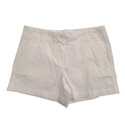 Vineyard Vines Women's White Cap Shorts Everyday Solid Pockets (S01)