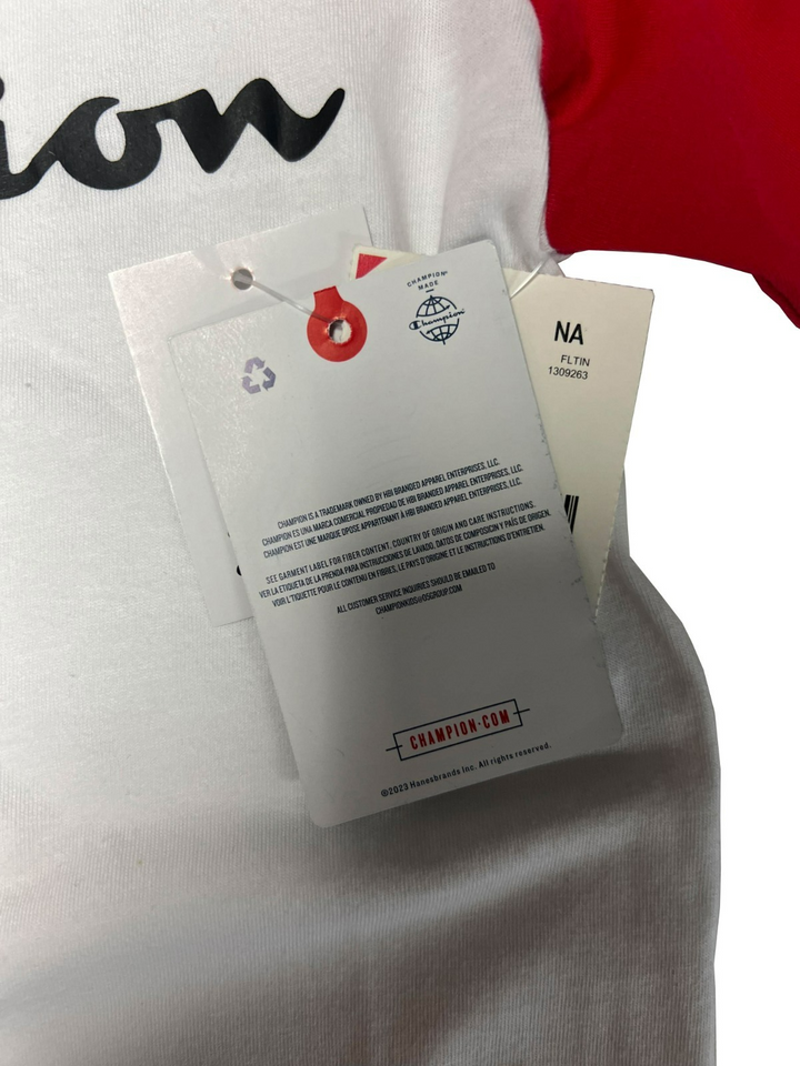 Champion Boy’s Red White Black T-Shirt & Short Set (S01)