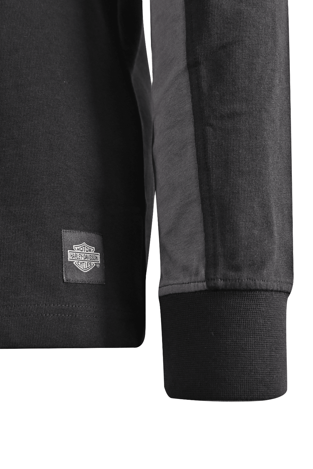 HD Branded Men's Sweatshirt Black Beauty Racing Bar & Shield L/S (S25)