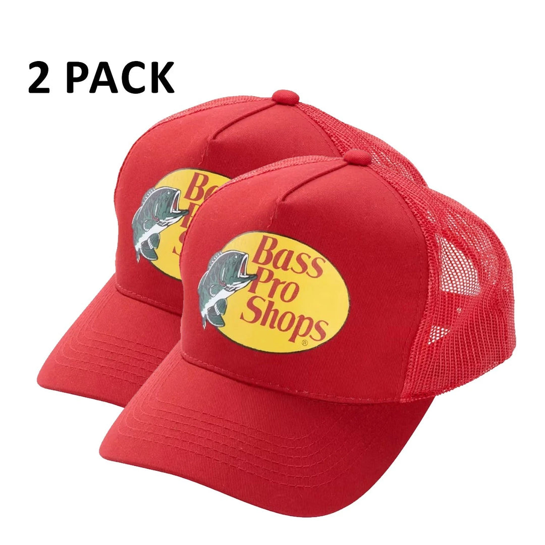 Bass Pro Shops Cap Scarlet Snapback Outdoor Youth&