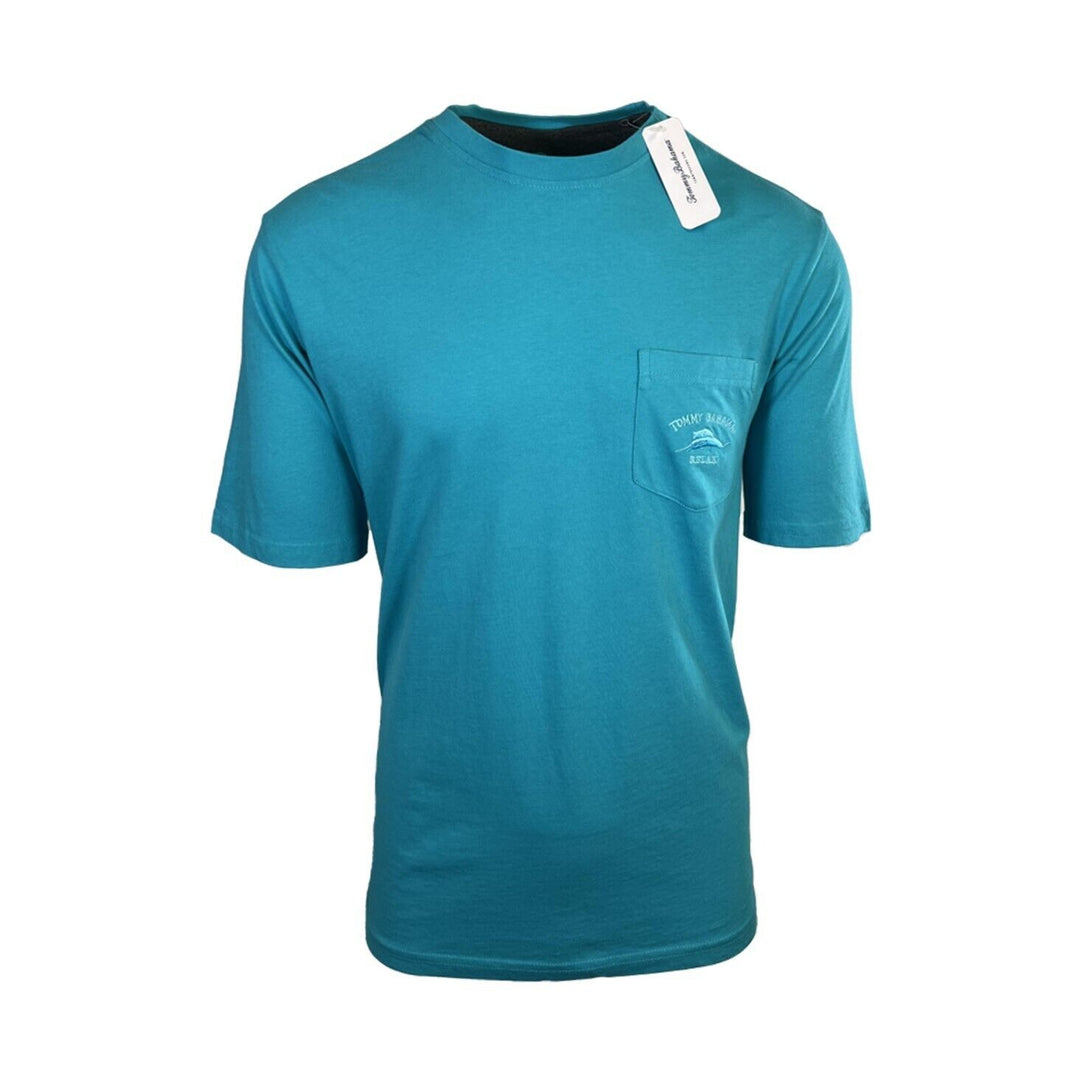Tommy Bahama Men's Bermuda Seas T-Shirt Relax Crew Neck Bali Skyline Tee (S25)