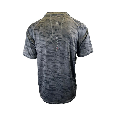 Spyder Swim Men's Camo T-Shirt Rashguard Surf - Sand - Sun Short Sleeve