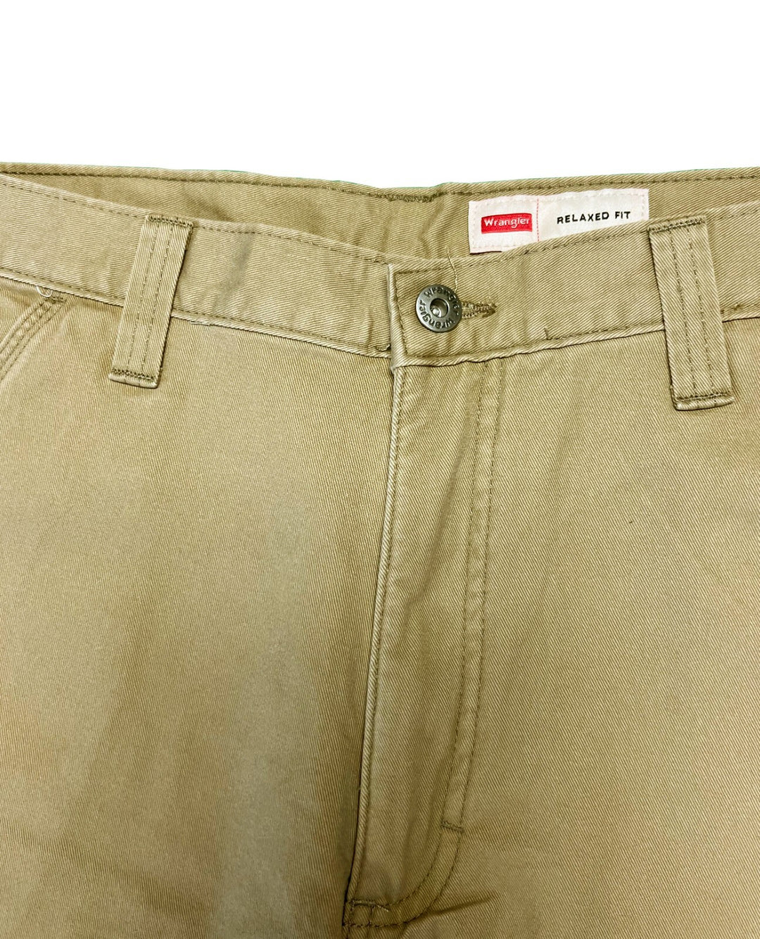Wrangler Men's Elm Khaki Pant Fleece Lined Cargo Relaxed Fit Five Star (S01)