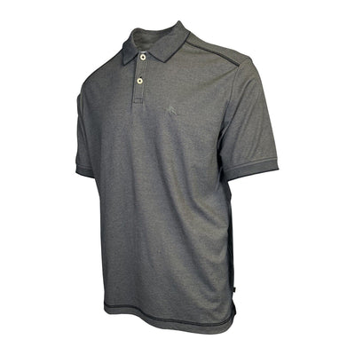 Tommy Bahama Men's Black Performance Polo 2 Buttons T-Shirt S/S (S08)