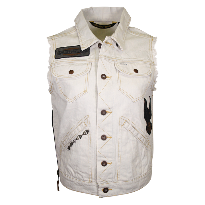 HD Branded Women's Denim Vest Jacket (S11)