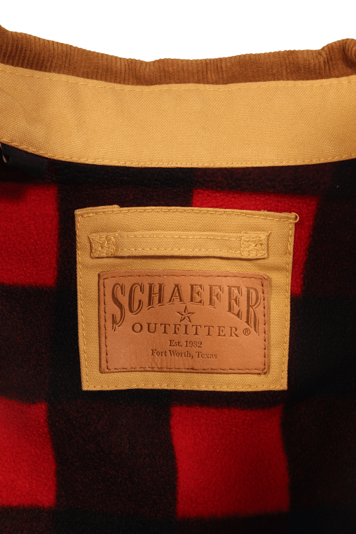 Schaefer Outfitter Men's Vest Suntan High Country Vest (S02)