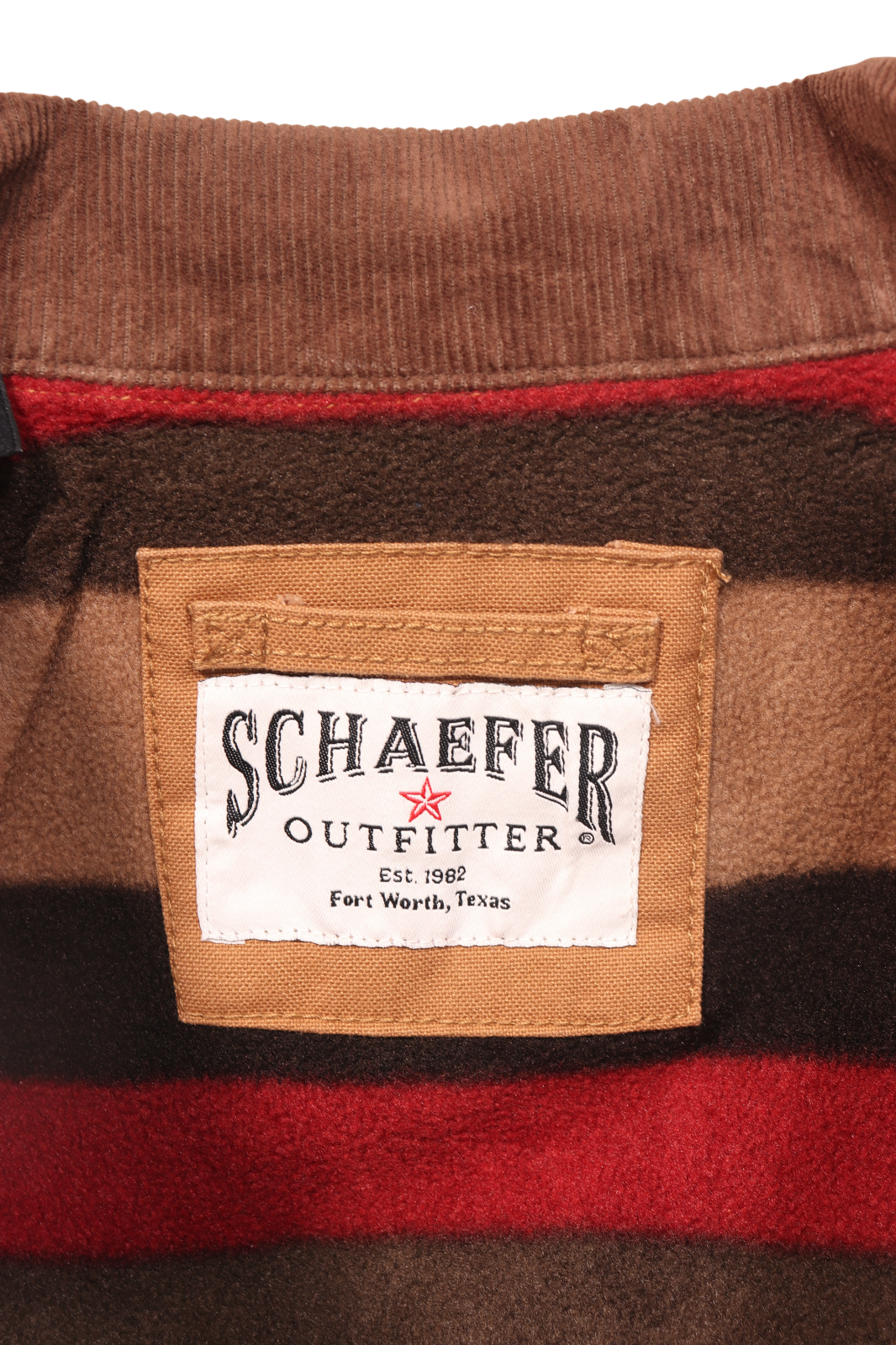 Schaefer Outfitter Men's Jacket Saddle Blanket Lined Vintage Brush L/S (S06)