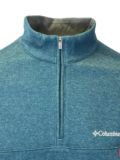 Columbia Men's Night Wave Heather Sweatshirt Hart Mountain Half Zip L/S (S04)