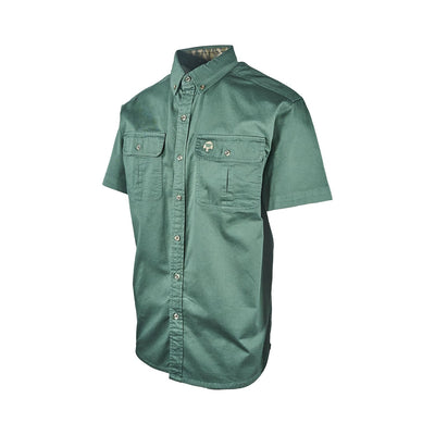 Companions Mossyoak Men's Shirt Dirt Cotton Twill Pocket S/S (S01 - S08)