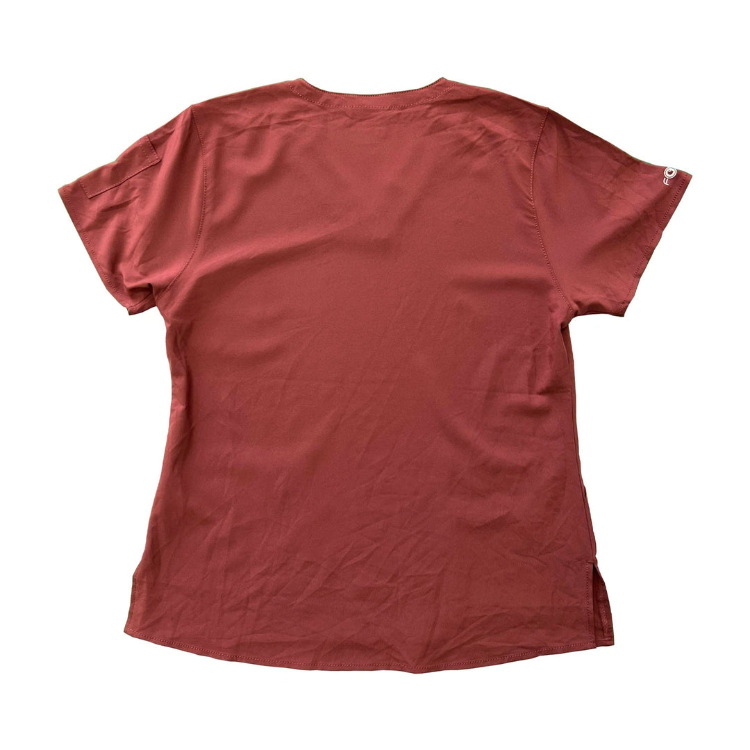Carhartt Women's Scrub Force Pocket Rugged Flex V-Neck Solid Top D Ring (M03)