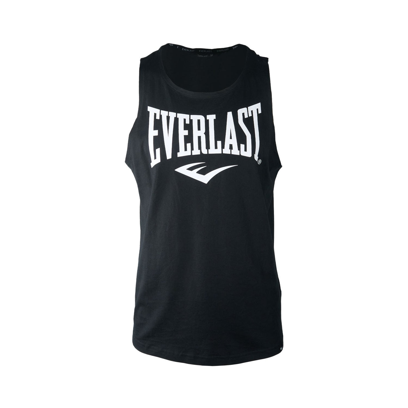 Everlast Men's Black Sleeveless Shirt Glenwood Tank Logo Vest - 2 Pack (S01)