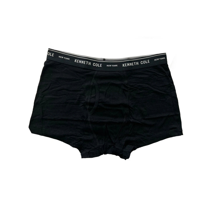 Kenneth Cole Men's 3 Pack Boxer Black Navy Black Boxer Briefs (S11)