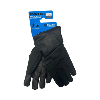 Snotek Junior's Black Performance Winter Ski Gloves ST327 (S04)