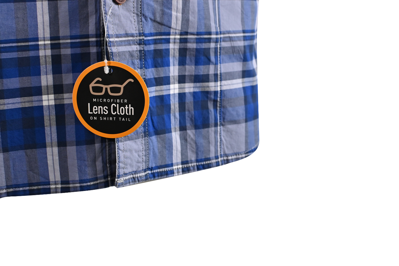 Ariat Men's Shirt Stonewash Blue Button Plaid Rebar Short Sleeve Woven (489)