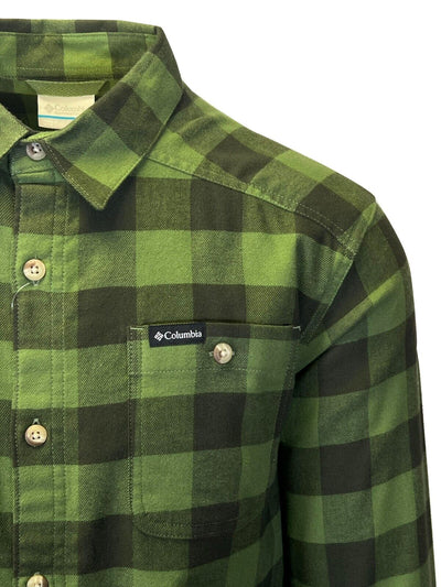 Columbia Men's Canteen Buffalo Check Shirt Cornell Woods Flannel L/S (352)