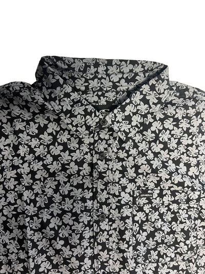 O'Neill Men's Shirt Shoreside Short Sleeve Printed Flowers Shirt