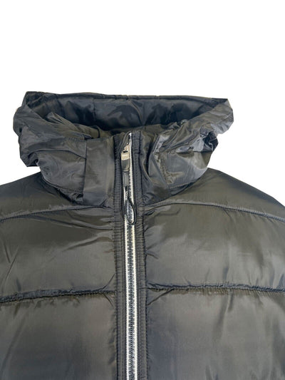 Gant Men's Black Jacket Active Cloud Puffer Hooded (S01)