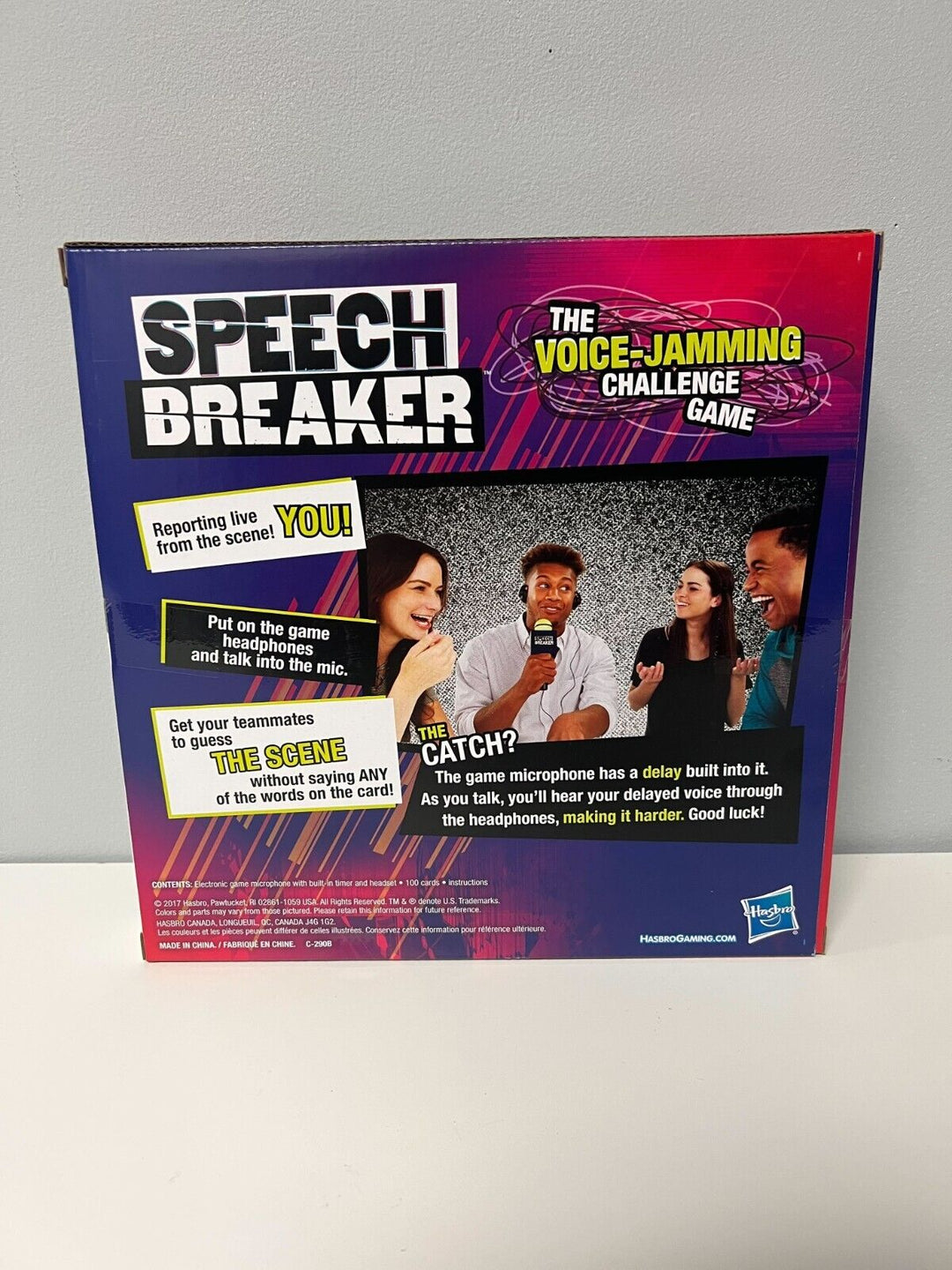 Hasbro Speech Breaker Game The Voice-Jamming Challenge (S16)