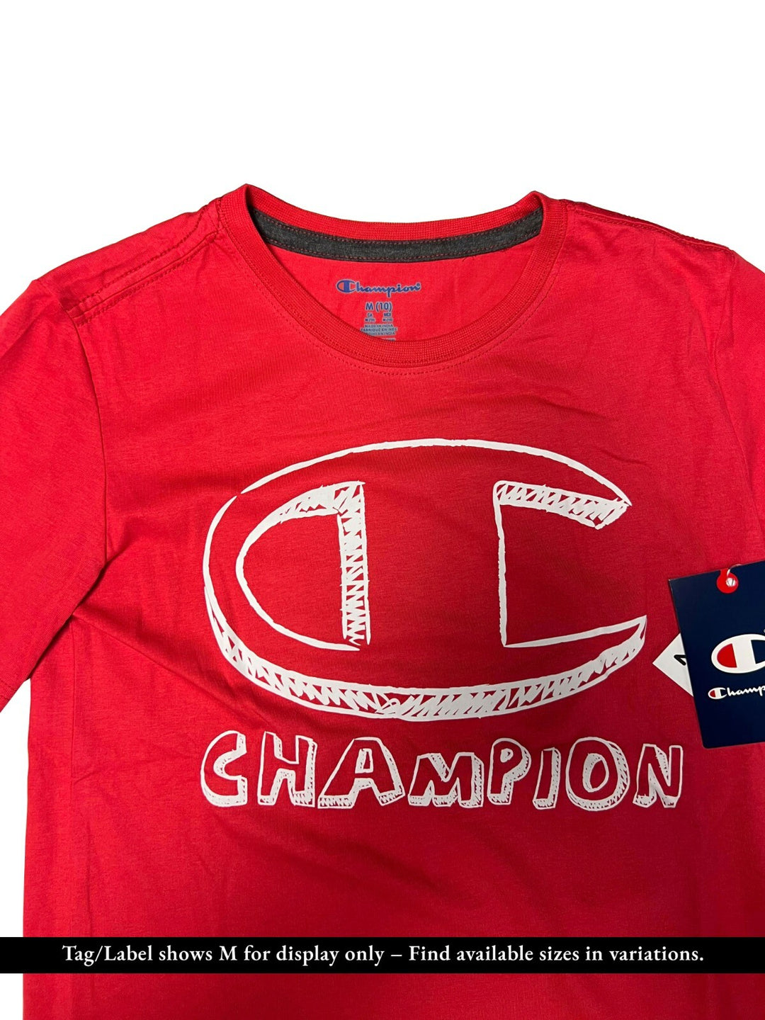 Champion Boy’s Red Grey T-Shirt &amp; Short Set (S03)