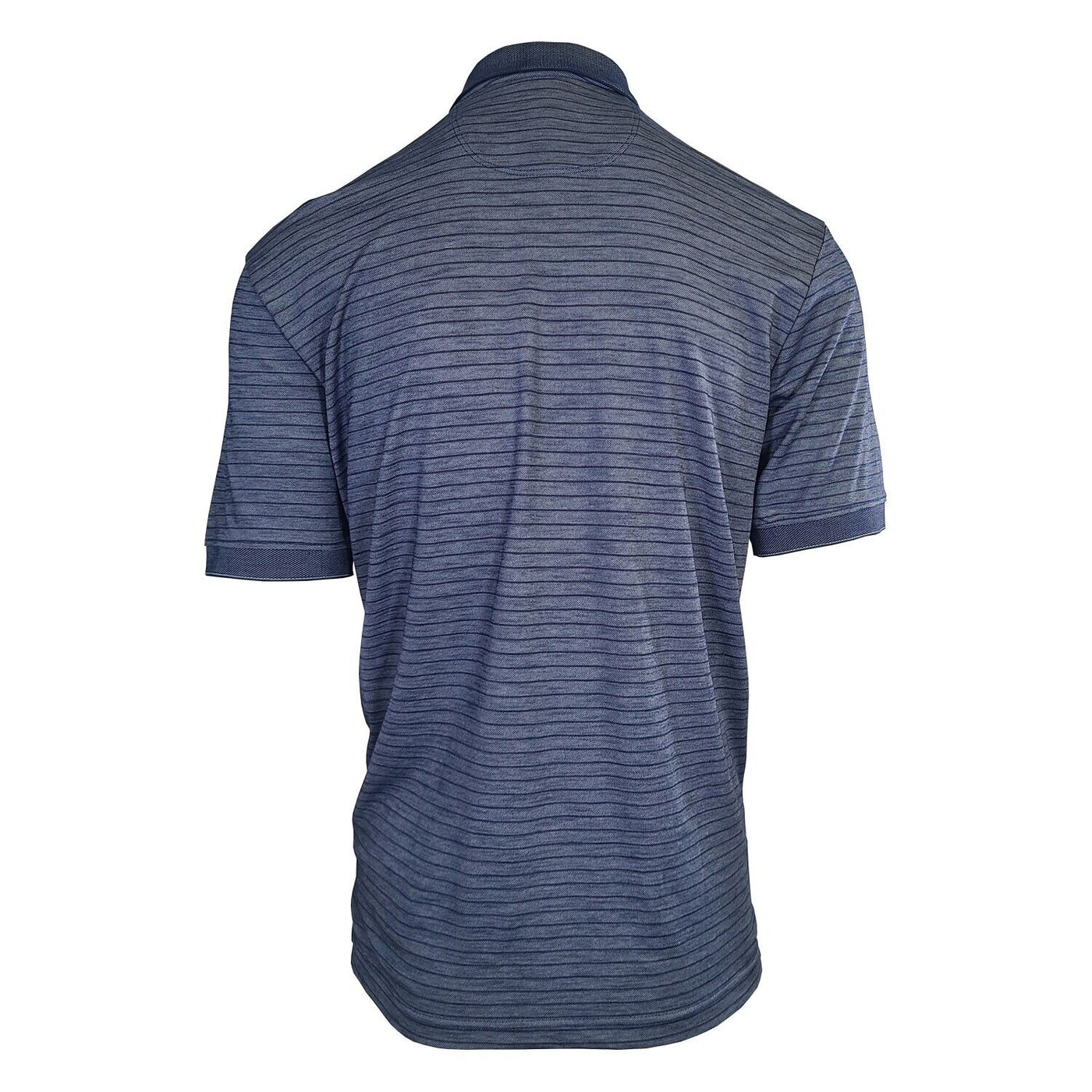 Tommy Bahama Men's Island Navy Striped Performance Polo T-Shirt S/S (S13)