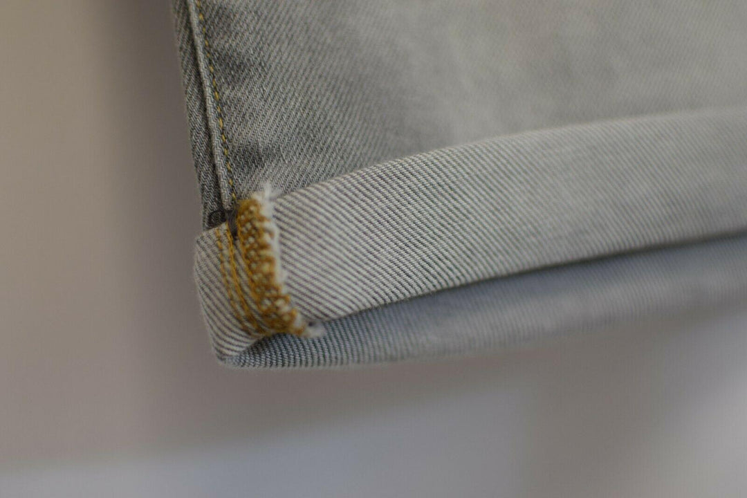 G-Star RAW Men's 3301 Straight Light Aged Grey Denim Shorts (Retail $120)