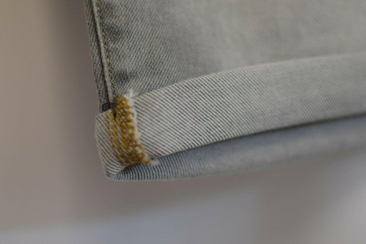 G-Star RAW Men's 3301 Straight Light Aged Grey Denim Shorts (Retail $120)