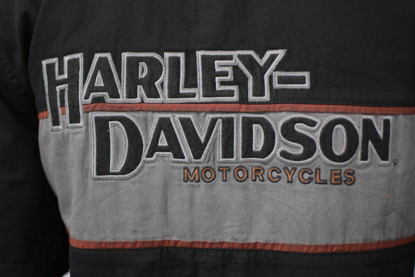 Harley-Davidson Men's Iron Block Two Tone S/S Woven Shirt (S26)