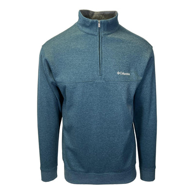 Columbia Men's Night Wave Heather Sweatshirt Hart Mountain Half Zip L/S (S04)