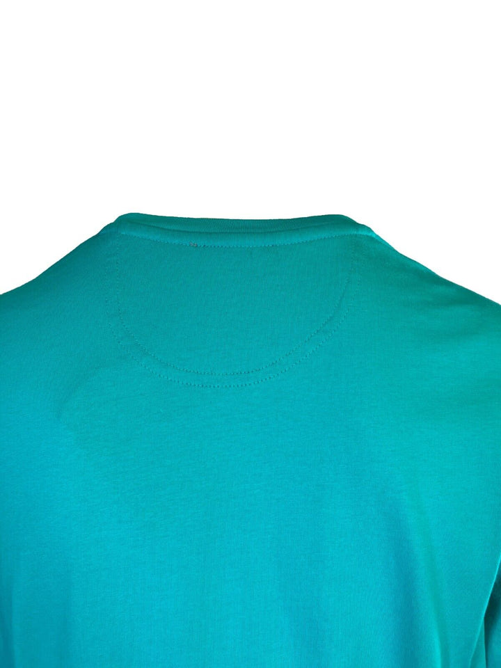 Tommy Bahama Men's Ming Jade T-Shirt V-Neck Bali Skyline Pink Logo Tee (S50)