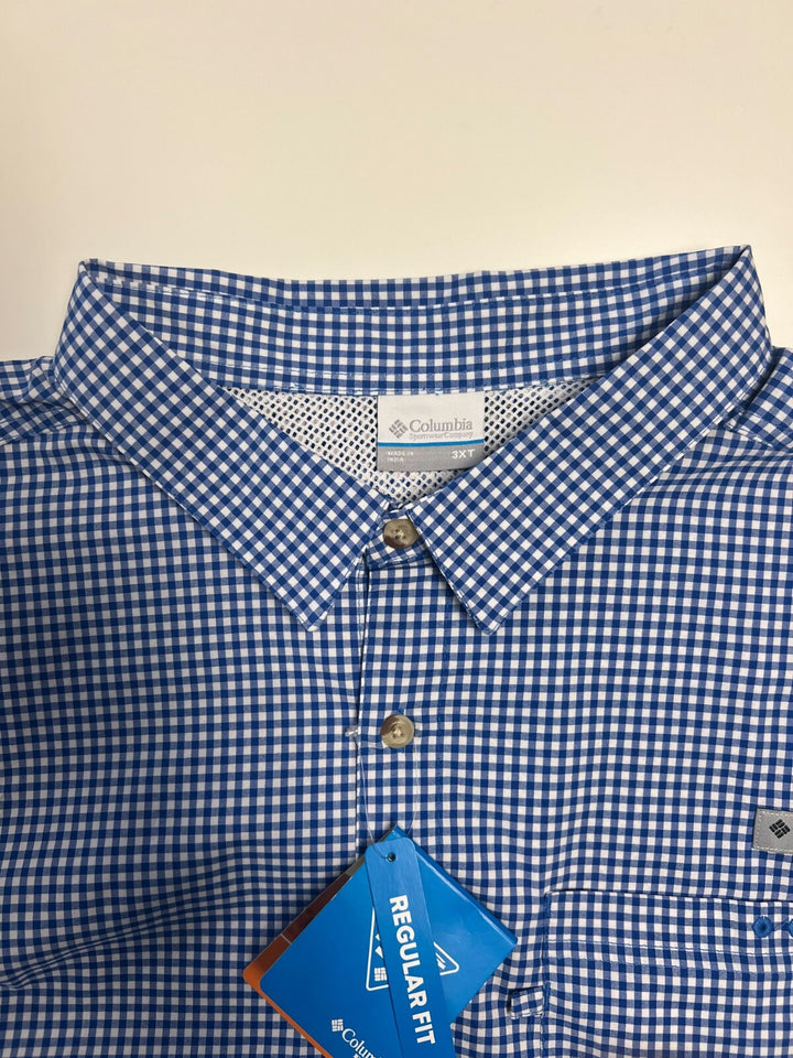 Columbia Men's Shirt Harbor Peak PFG Short Sleeve (487) (683) (498)