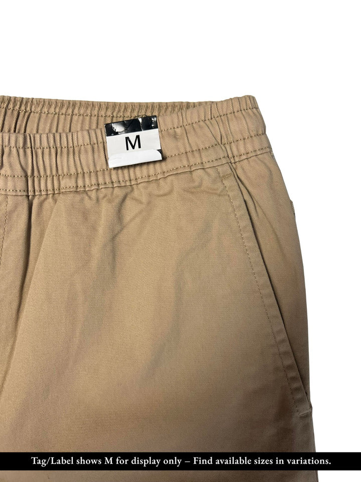 Rip Curl Men's Short Classic Surf Volley Elastic Waist Walkshort (Khaki, Black)