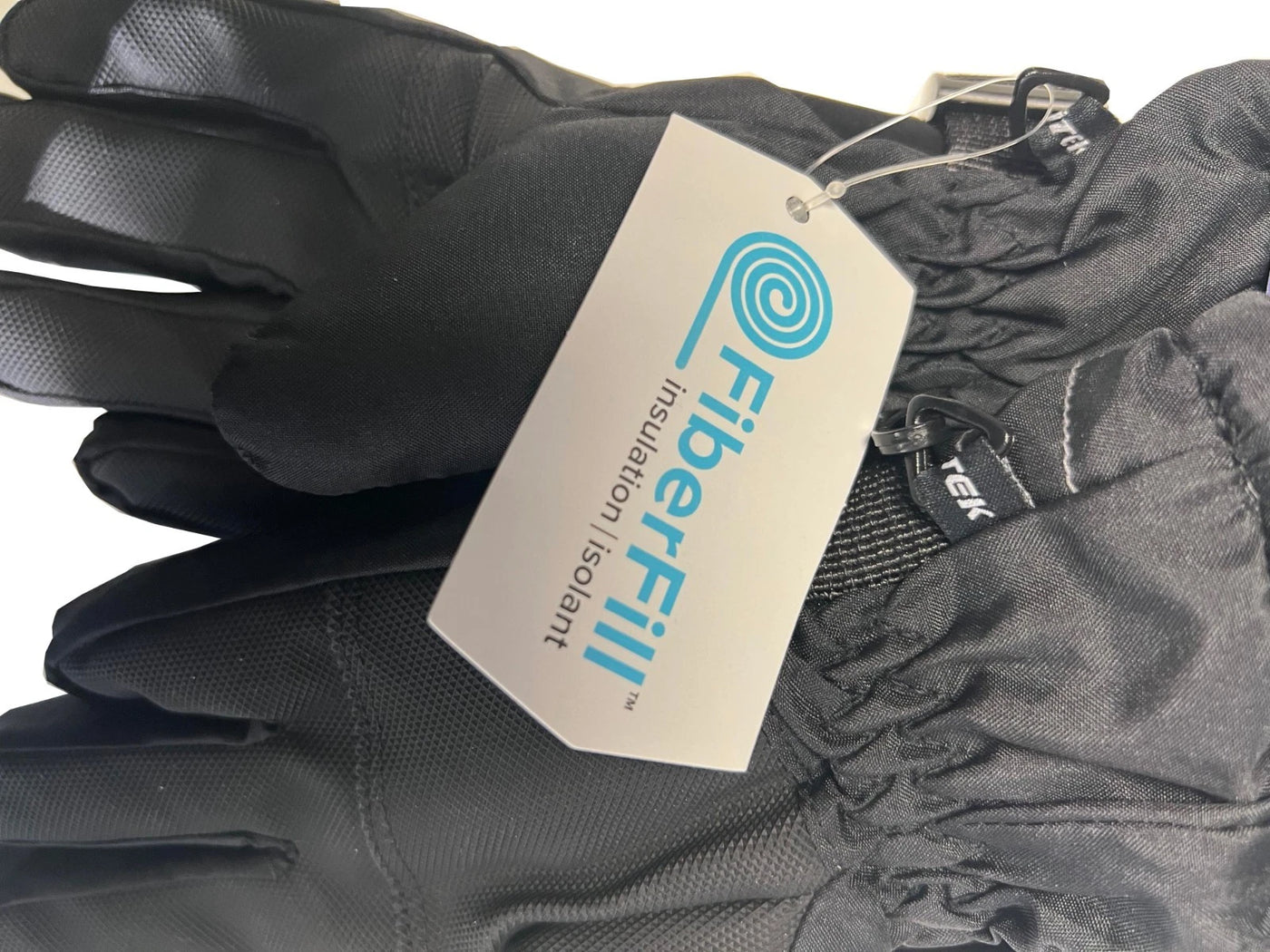 Snotek Junior's Black Stitched Performance Winter Ski Gloves ST318 (S02)