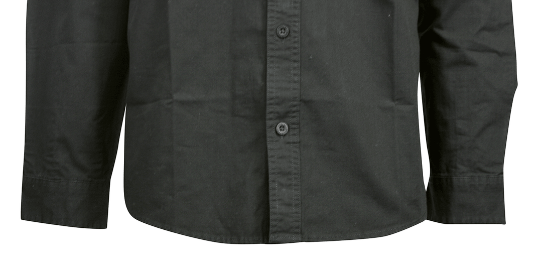 HD Branded Men's Shirt Black Beauty Park Shirt L/S Woven (S64)