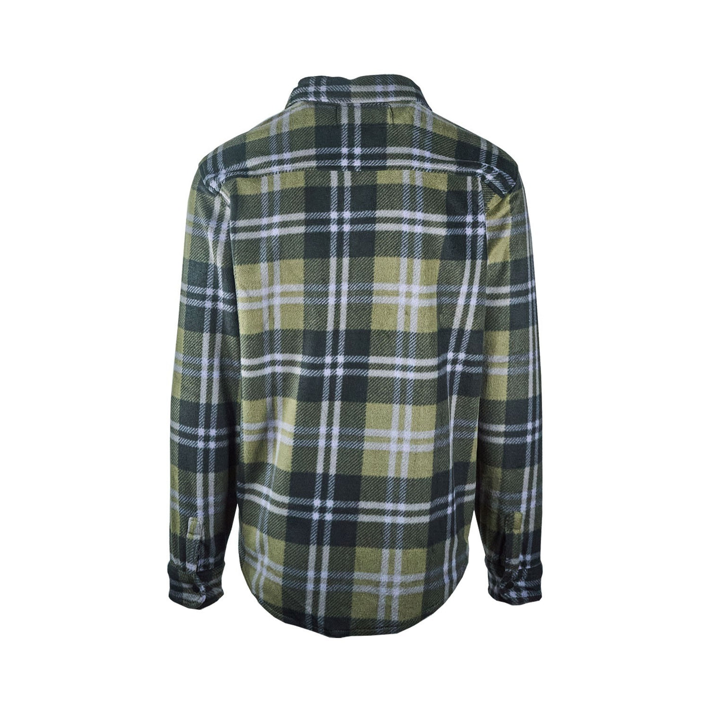 Billabong Men's Multicolour Fleece Furnace Flannel Printed DWR Overshirt Pocket