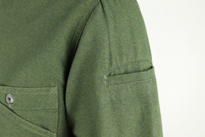 Carhartt Men's Olive Green Relaxed Fit L/S Flannel Shirt (S17)