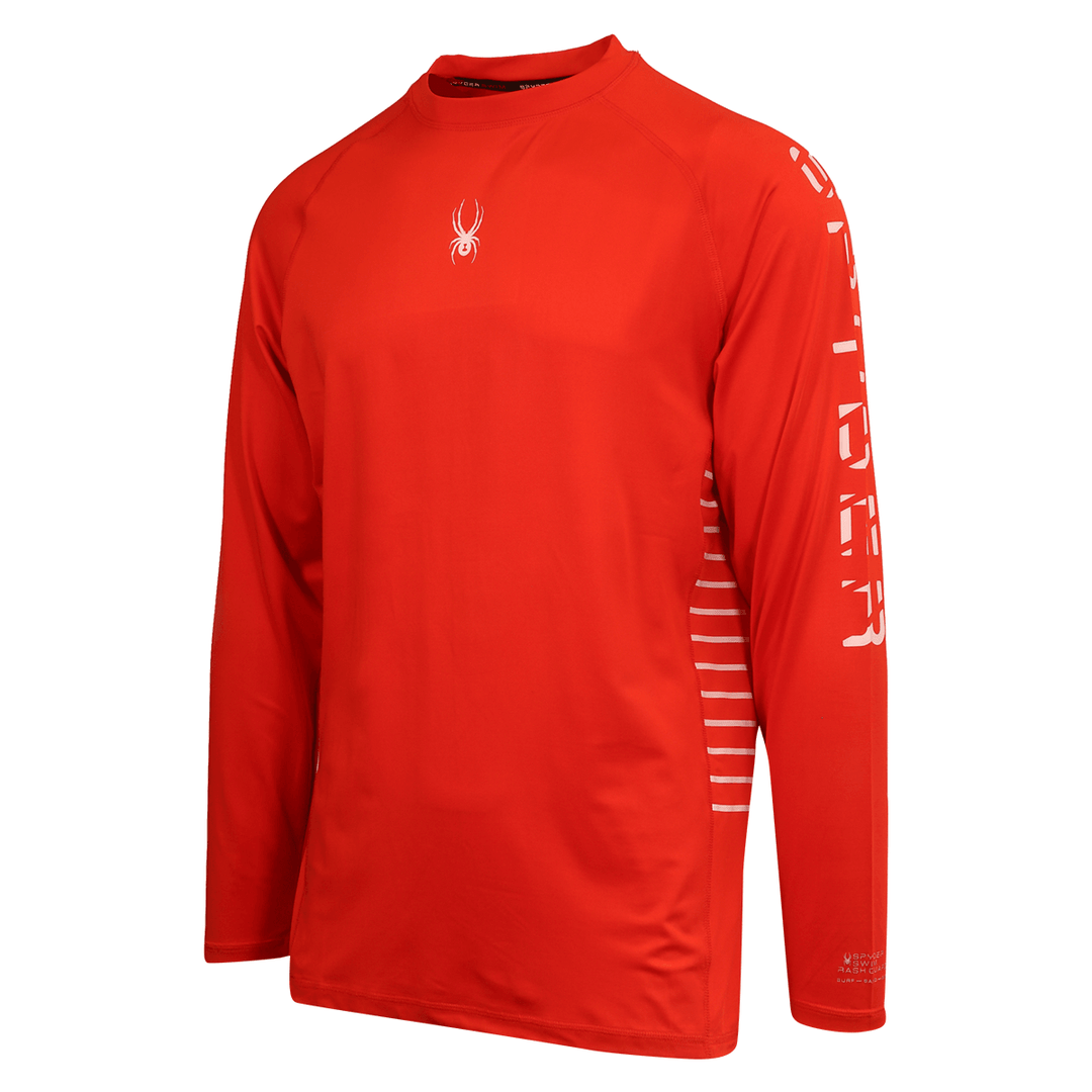 Spyder Men's T-Shirt UPF30+ Rash Guard Long Sleeve