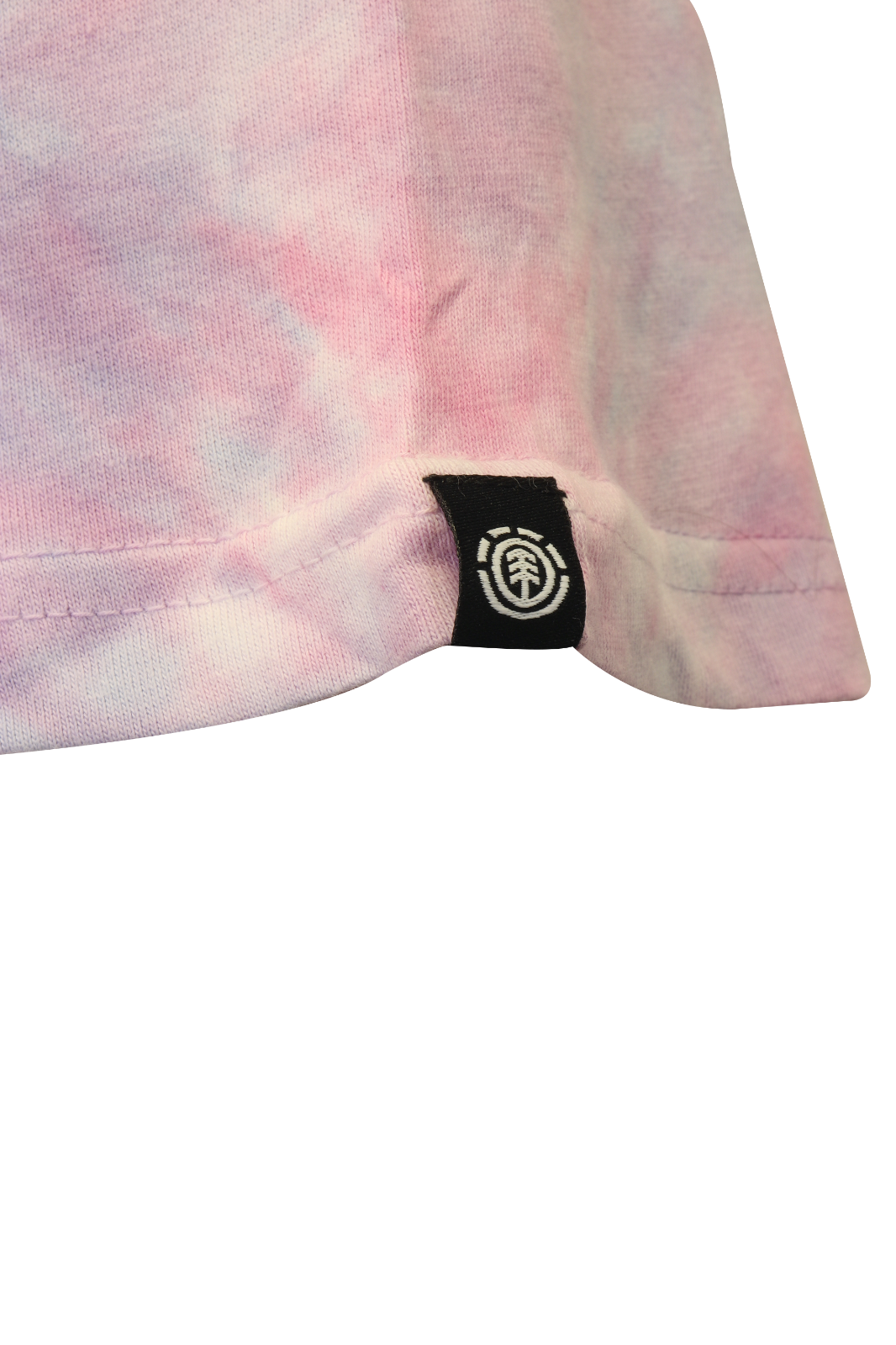 Element Men's T-Shirt Pink Purple Tie-Dye Four Elements Peace Graphic S/S (S15)