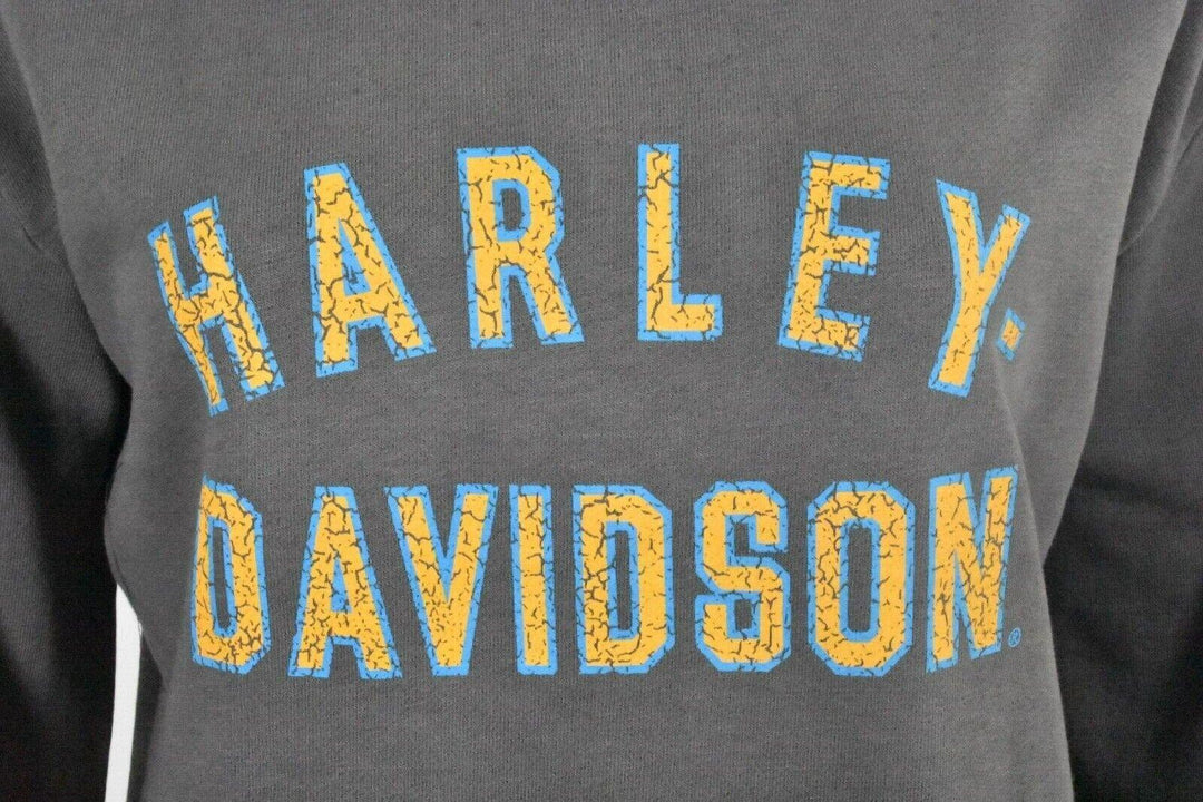 HD Branded Women's Hoodie Blackened Pearl Racer Font Neck Pullover (S04)