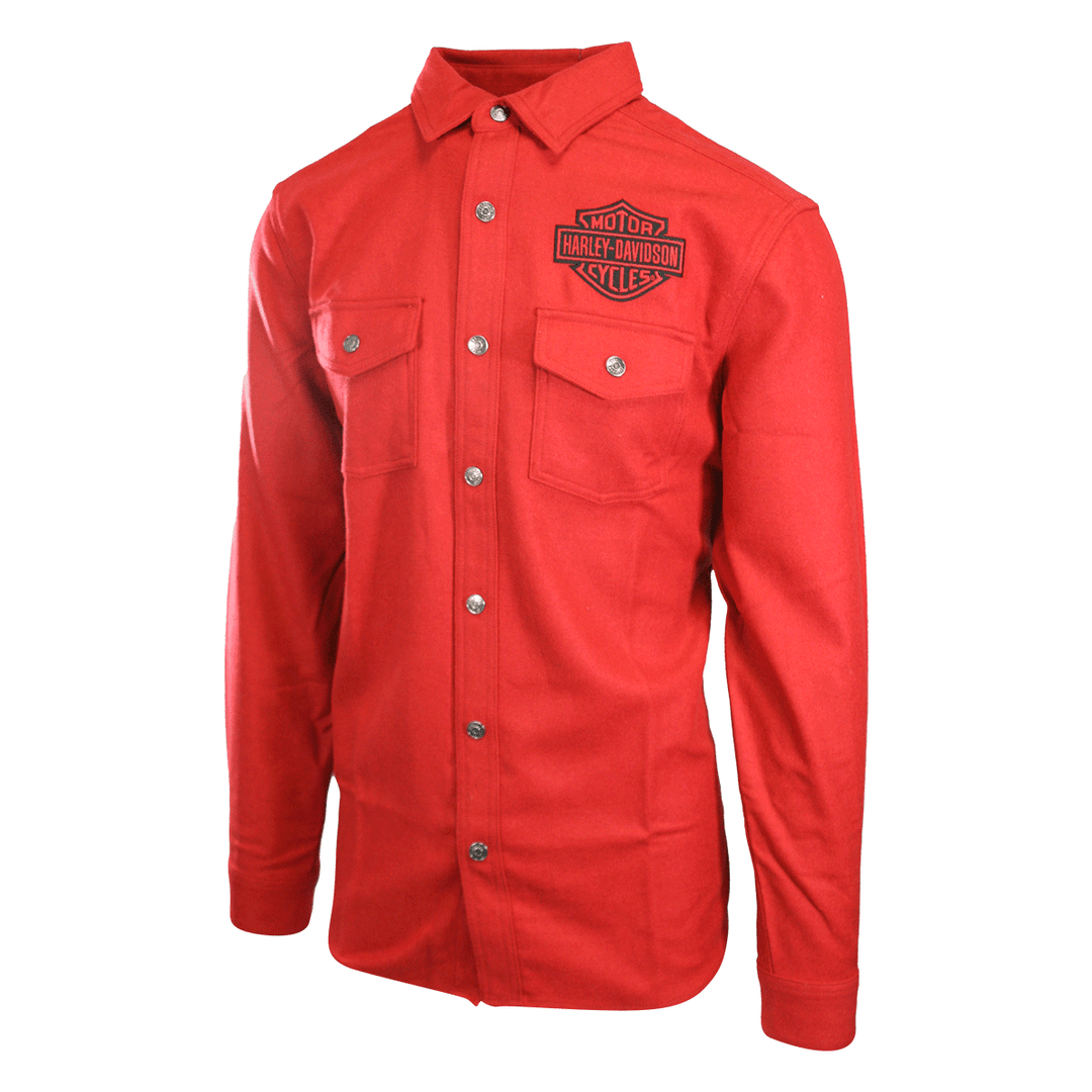 HD Branded Men's Shirt Chilli Pepper Shadow Long Sleeve Woven (S59)