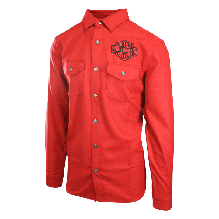 HD Branded Men's Shirt Chilli Pepper Shadow Long Sleeve Woven (S59)