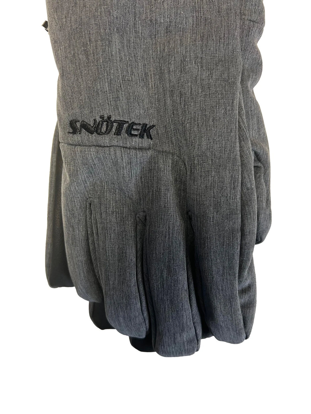 Snotek Women's Grey Embroidered Performance Winter Gloves ST161 (S04)