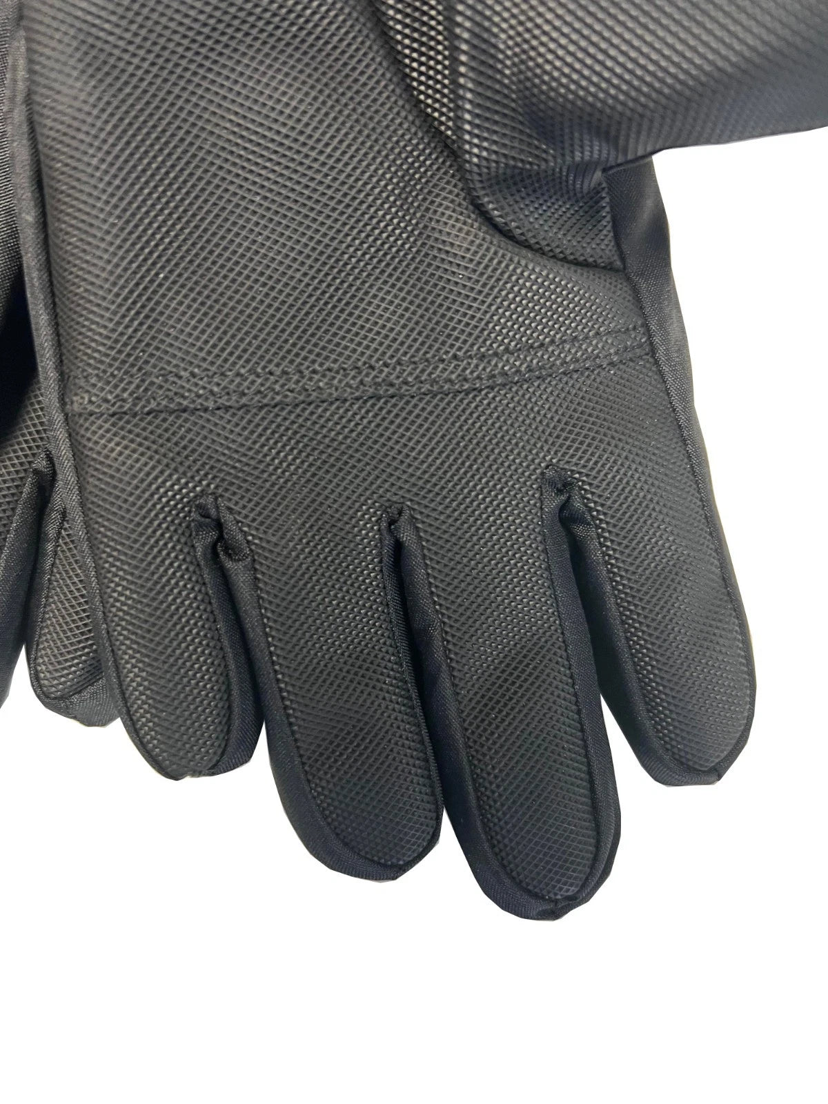 Snotek Junior's Black Stitched Performance Winter Ski Gloves ST318 (S03)