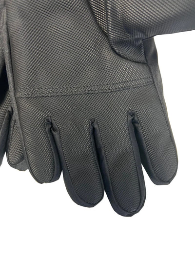 Snotek Junior's Black Stitched Performance Winter Ski Gloves ST318 (S03)