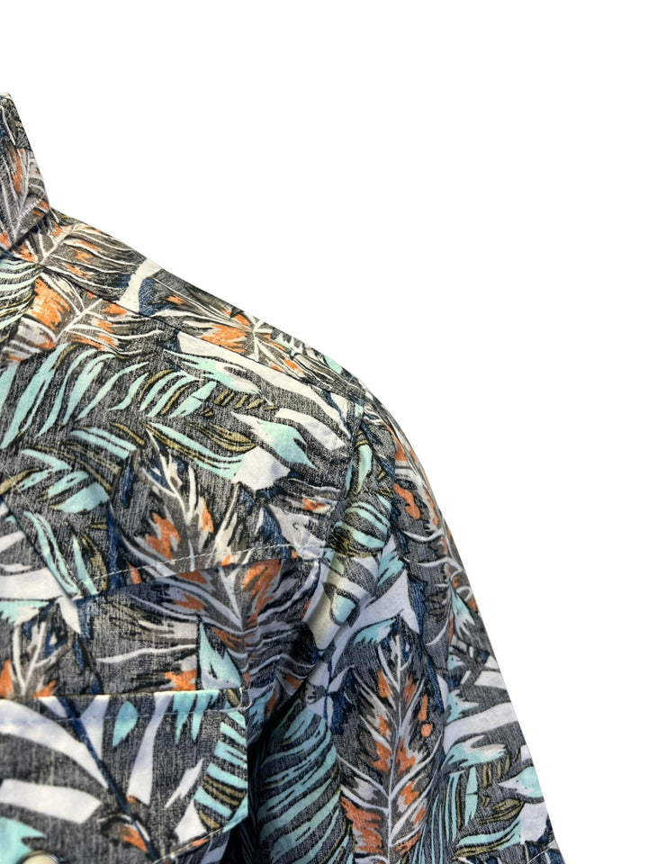 Ariat Men's White Asparagus Shirt Hodie Retro Fit Short Sleeve (S43)