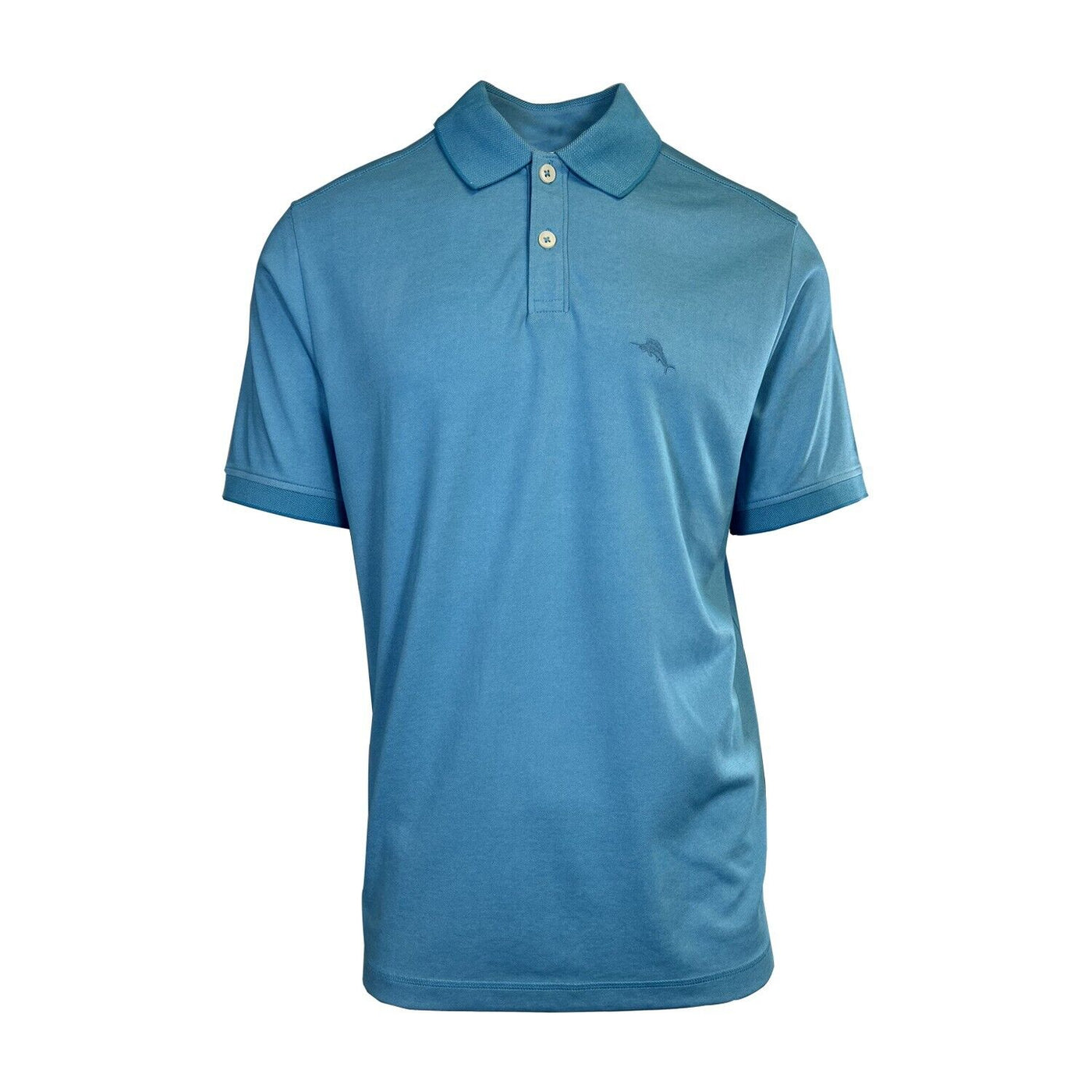 Tommy Bahama Men's Blue Crush Performance Polo 2 Buttons T-Shirt S/S (S16)