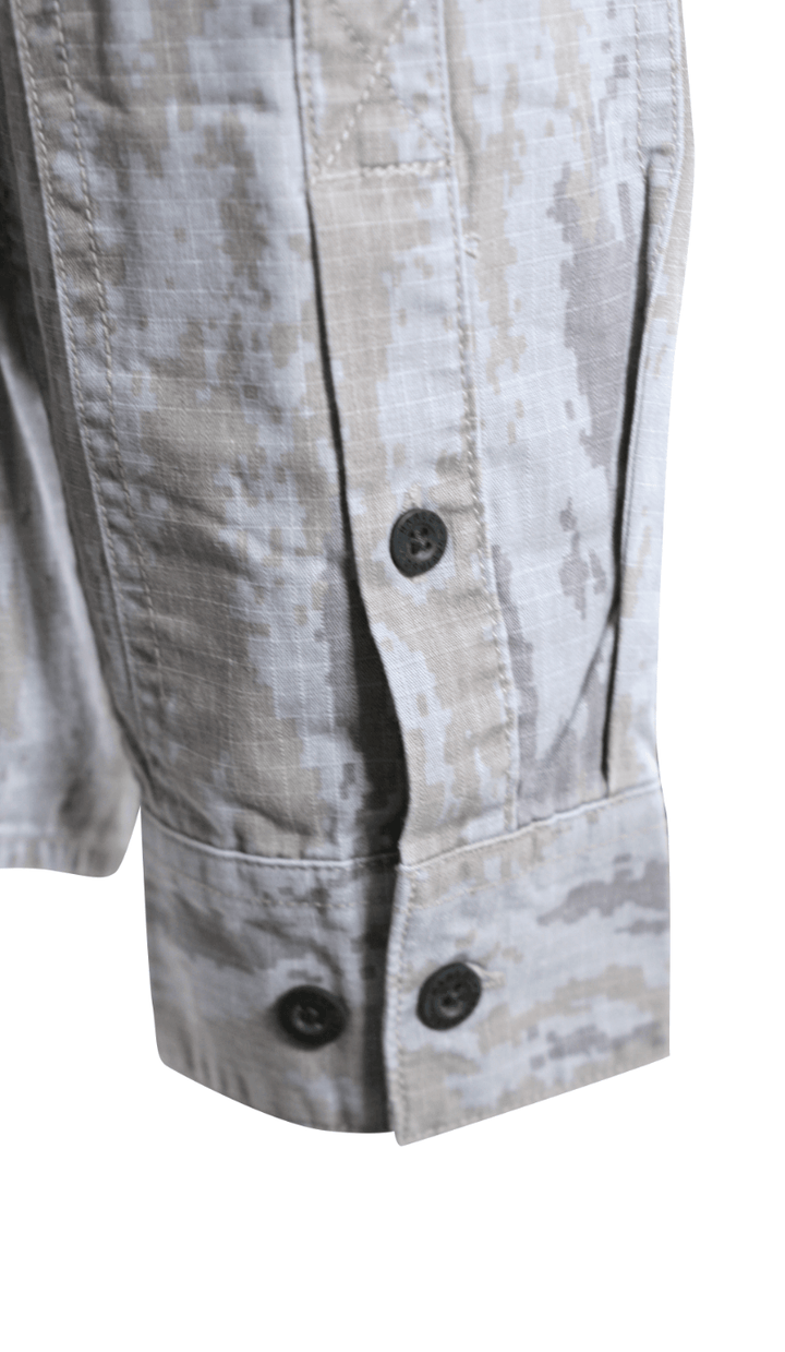 HD Branded Men's Shirt Camouflage Park Shirt L/S Woven (S57)